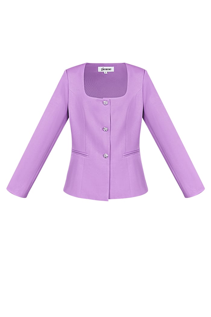 Blazer alla moda - lilla 