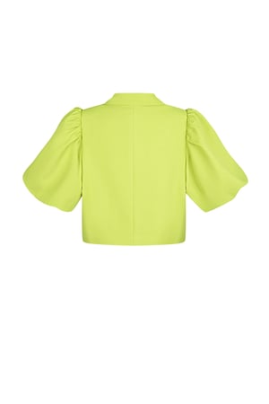 Blazer corto alla moda - Verde h5 Immagine10