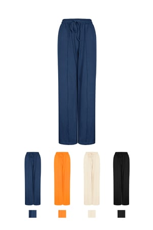 Pantaloni comodi - blu h5 Immagine5