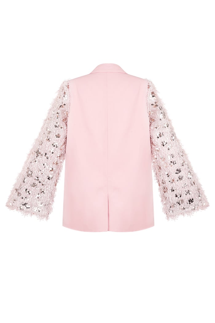 Blazer fluffy sparkle - Pink Picture11