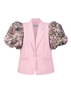 Blazer Blumenbombe - Rosa h5 