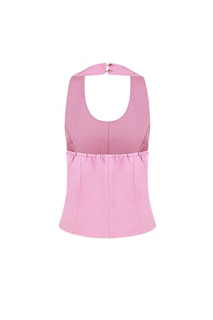 Bow Sleeveless Top - Pink  h5 Picture9