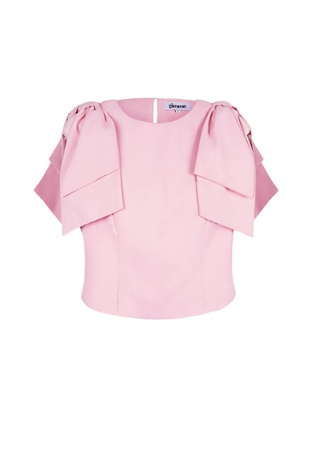 Short Sleeve Top Sky High - Pink