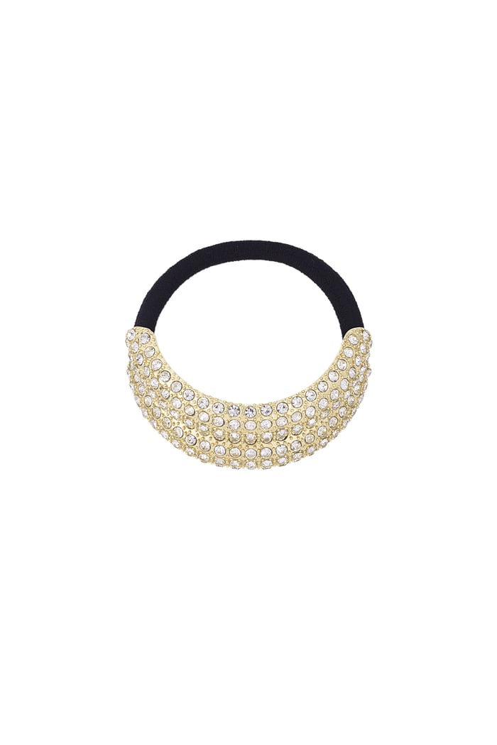 Elegant spark hair elastic - Gold color 