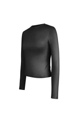 Everyday fit longsleeve high neck - Black h5 Picture7