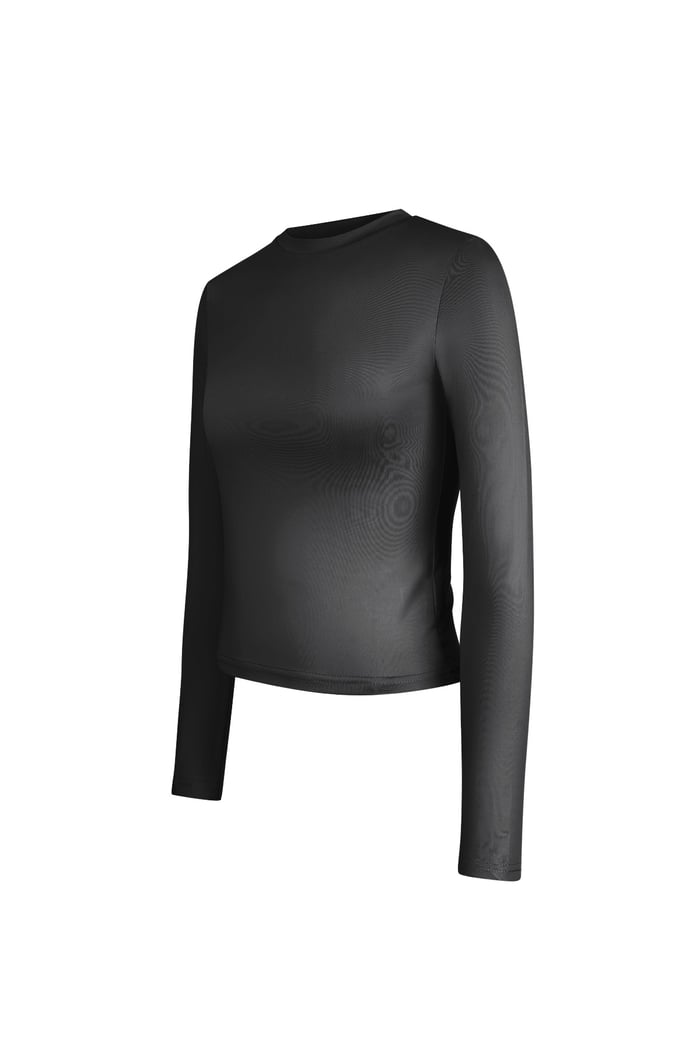 Everyday fit longsleeve high neck - Black Picture7