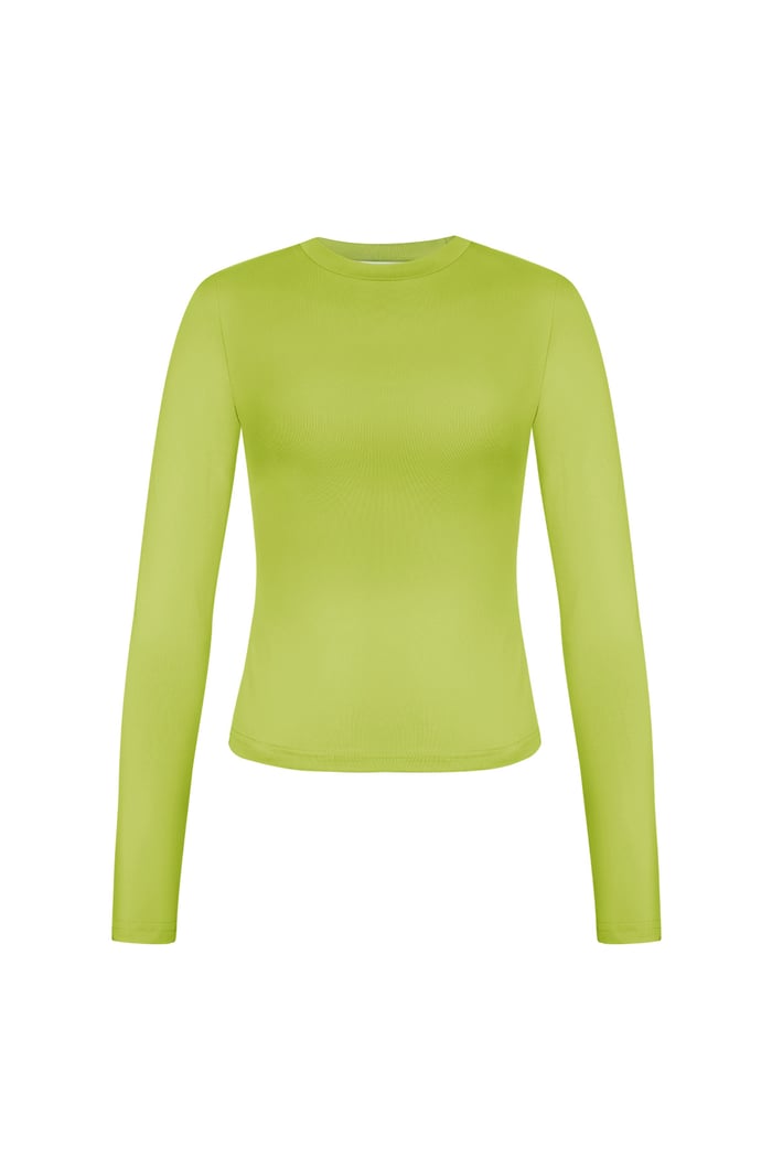 Everyday fit longsleeve high neck - Green 