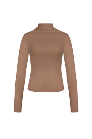 Everyday wear long sleeve - Brown h5 