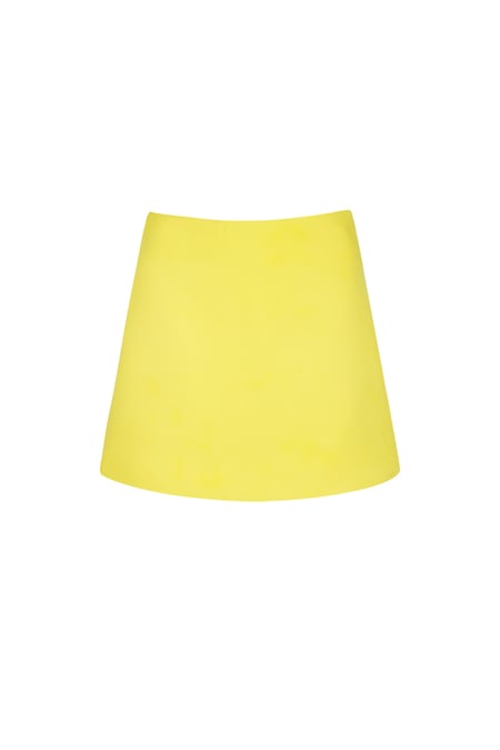 Summery Mini Skirt - Yellow