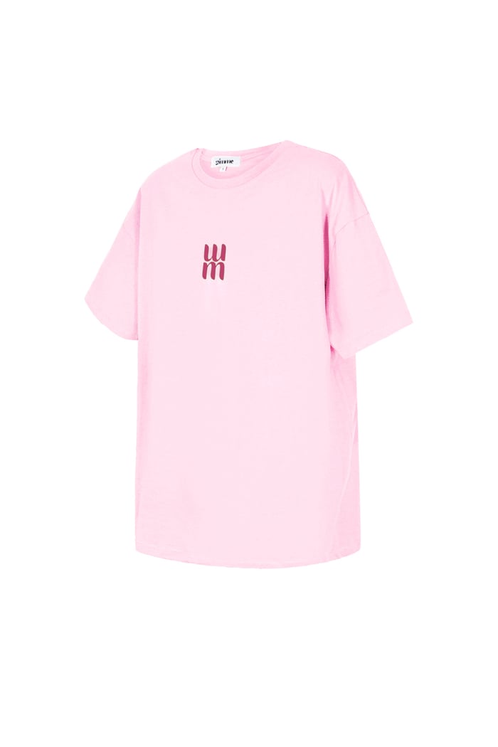 Letter M Top - Pink Picture2