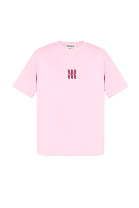 Letter M Top - Pink 2