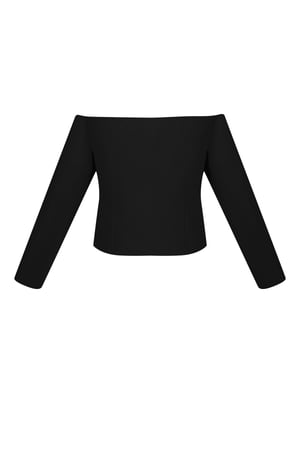 Blazer con spalle scoperte - Nero h5 Immagine3