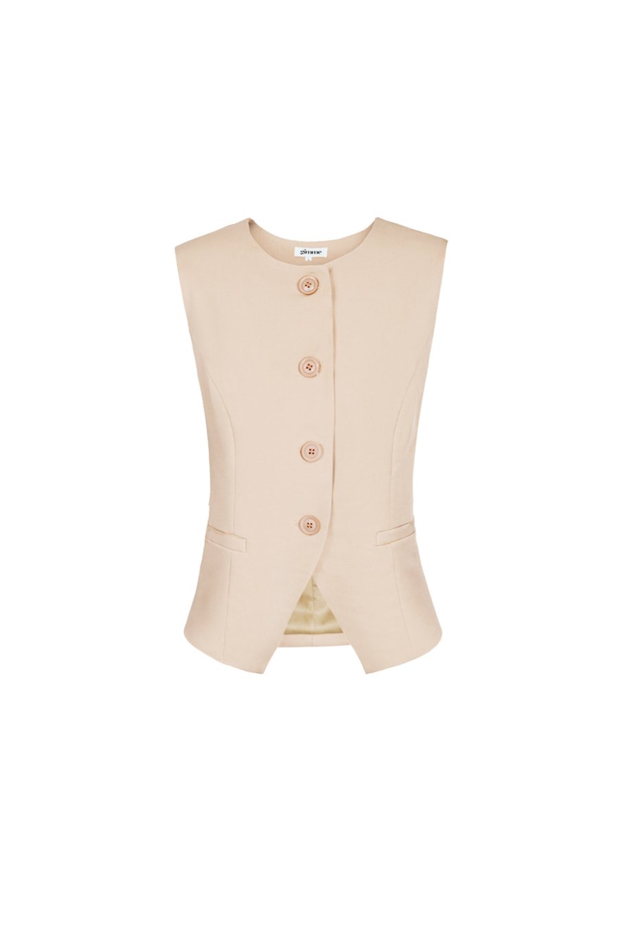 Charm Top - Beige