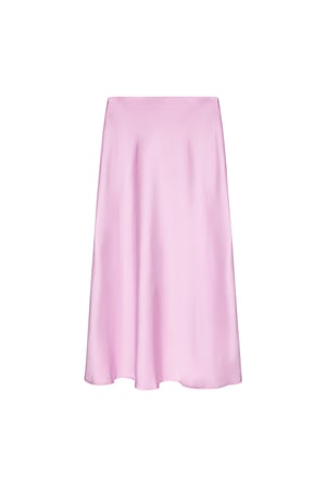 Long satin skirt - Purple h5 