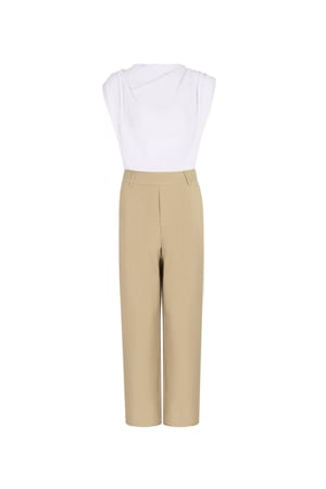 Jumpsuit dune chic - Beige  h5 