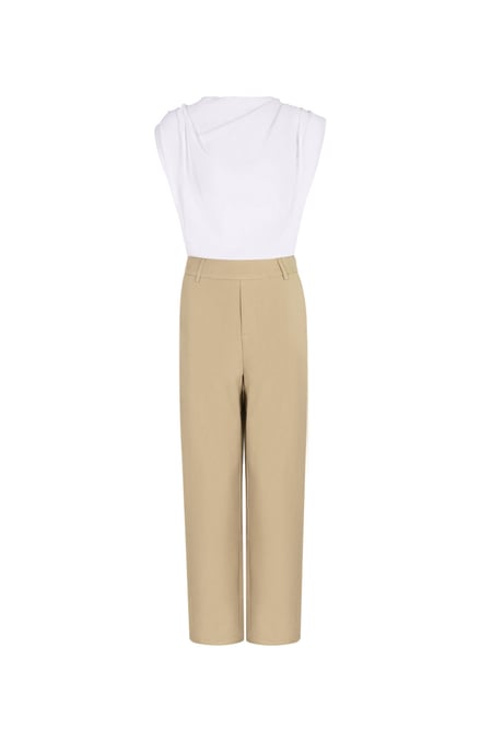 Jumpsuit dune chic - Beige 