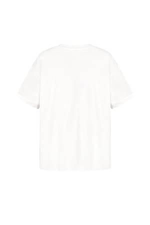 T-shirt Oui Oui - blanc h5 Image6