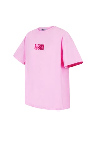 Bisous Short sleeve top - Pink h5 Picture5