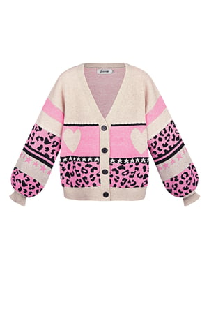 Love vest - Beige pink h5 