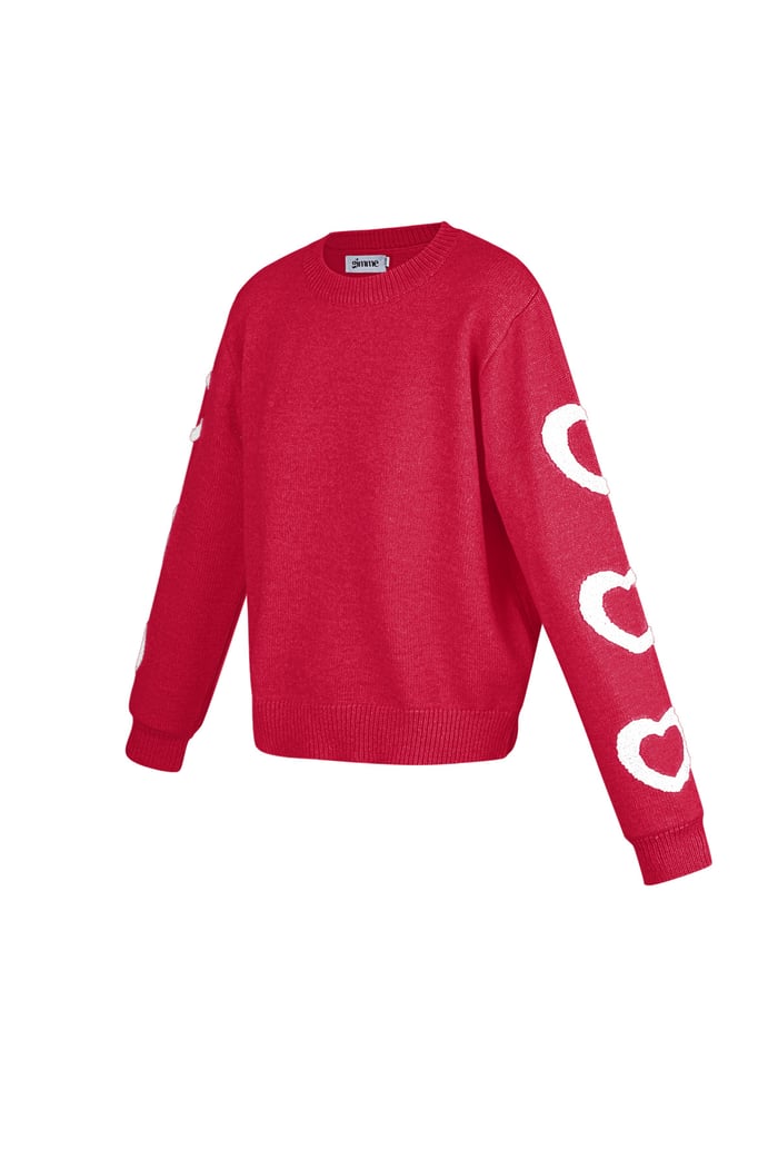 Amour sweater - Red Picture5