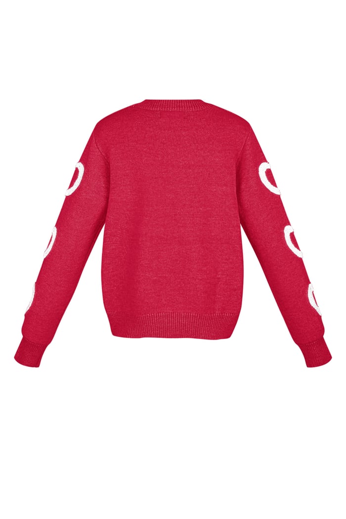 Amour sweater - Red Picture6