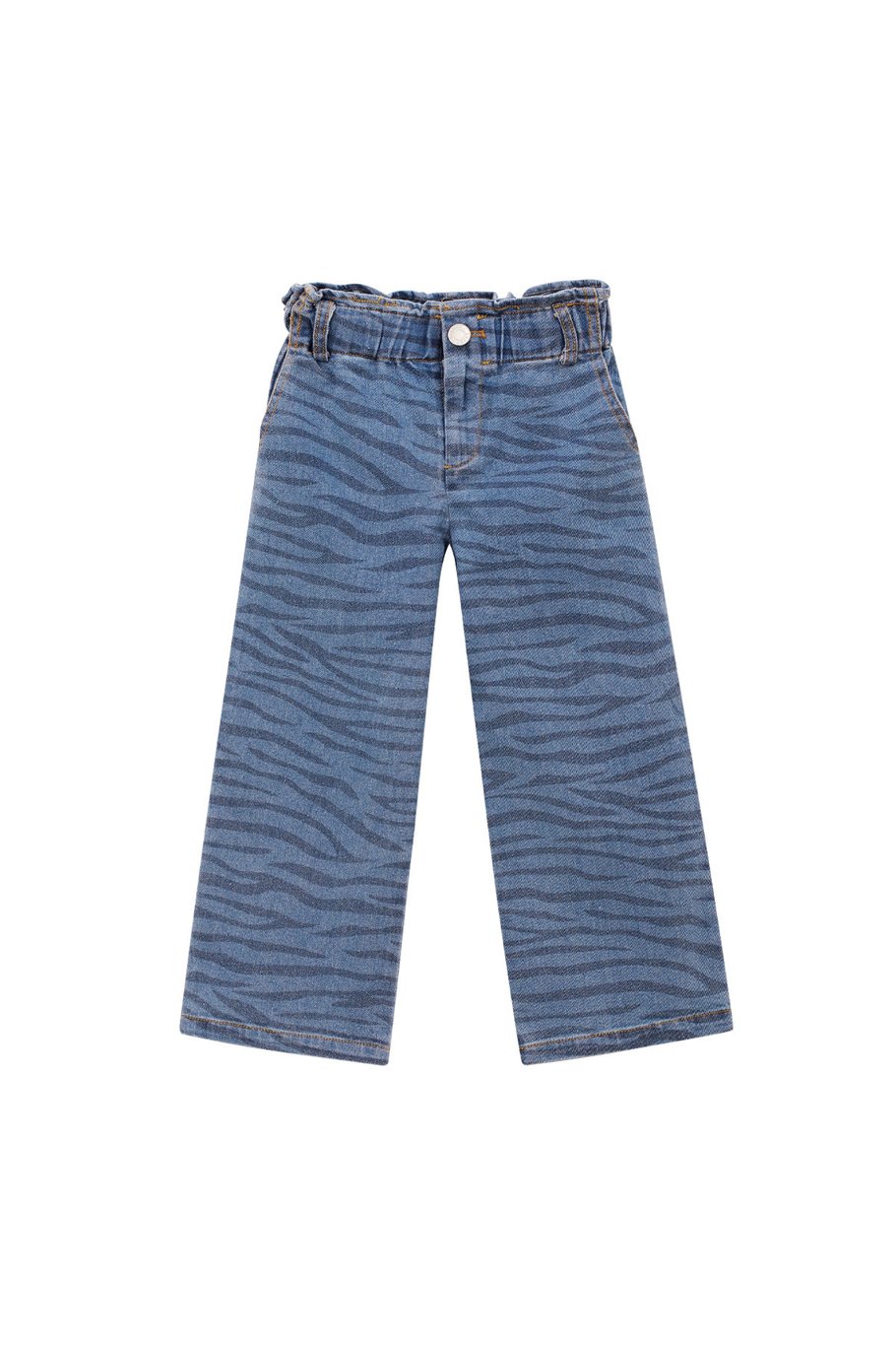 Twinning zebra style trousers child 8 years - Blue