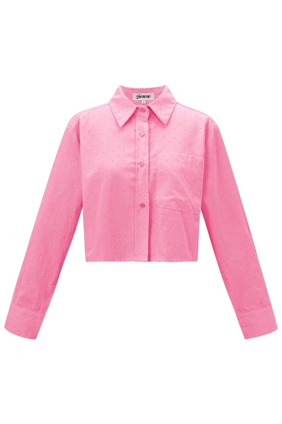 Blusa con tachuelas - Rosa 