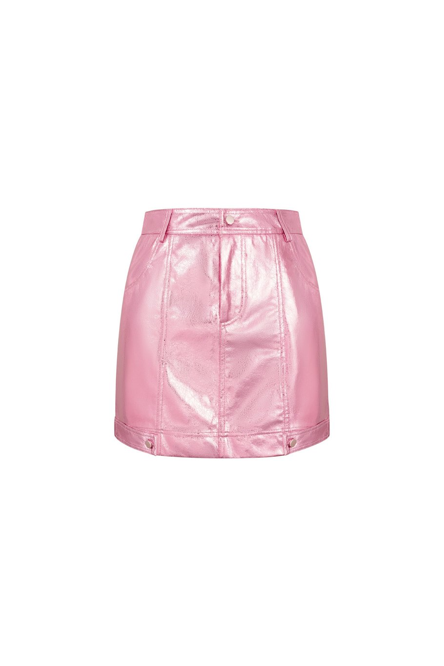 Pembe Aşk Mini Etek - Pembe 