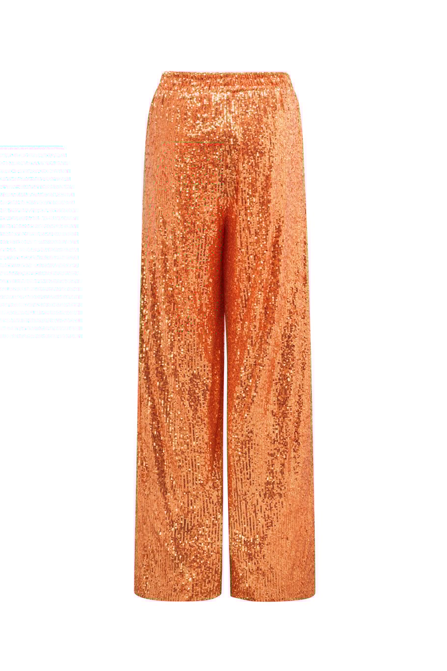 Glitter Straight Pants - Orange Picture3