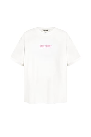 T-shirt saint tropez - White h5 