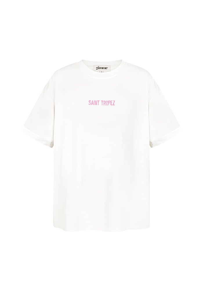 T-shirt saint tropez - White 