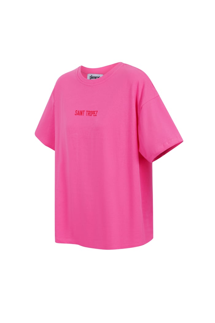 T-shirt saint tropez - Pink Picture2