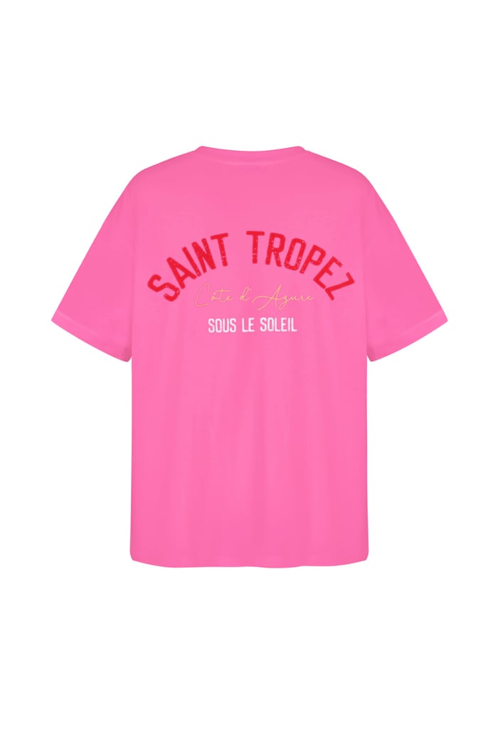 T-shirt saint tropez - Pink Picture3