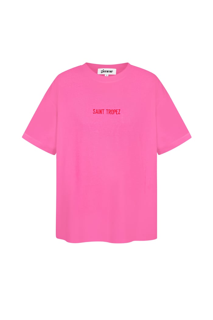 T-shirt saint tropez - Pink 