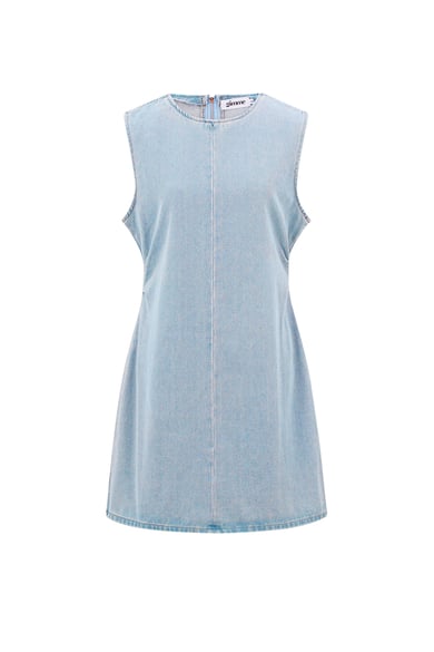 Süßes Minikleid - Off White h5 