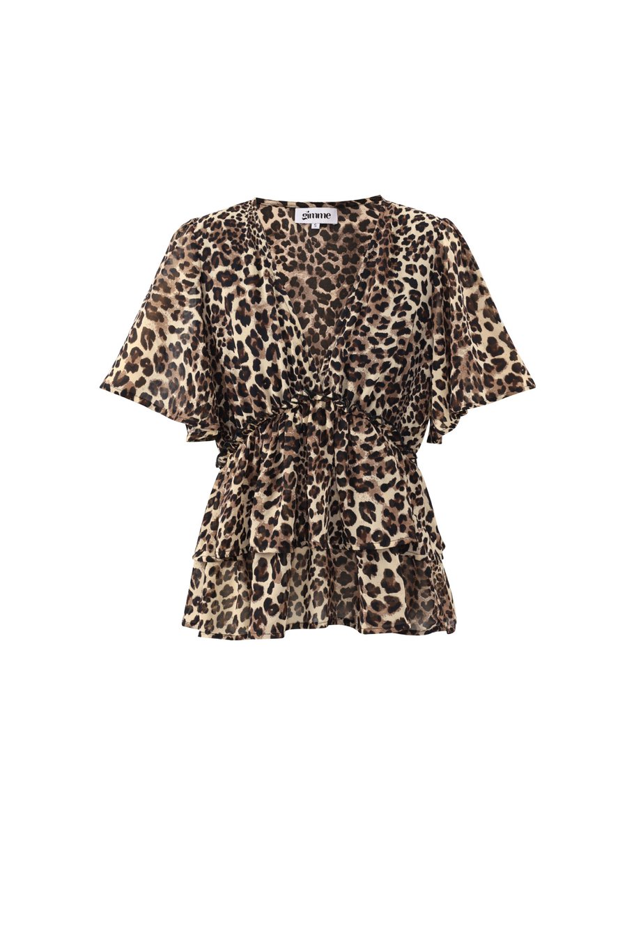 Leopard top - Brown 