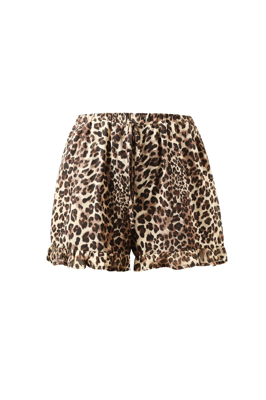 Leoparden-Shorts