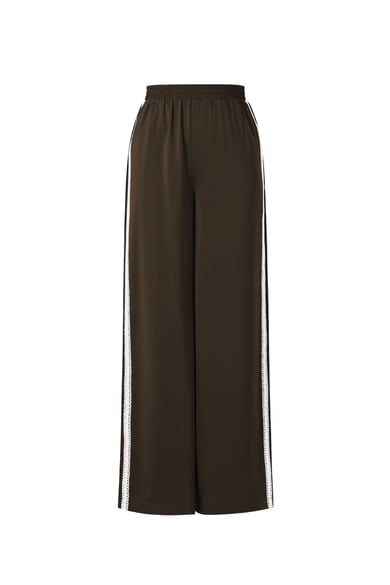 Satin Look Sporty Pants h5 