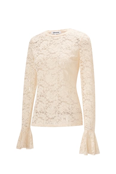 Lace Top - Black h5 Picture2