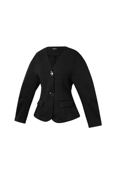 Conjunto de traje de mujer de fibra de poliéster (poliéster) Color sólido Ropa elegante para otoño/invierno h5 Imagen2