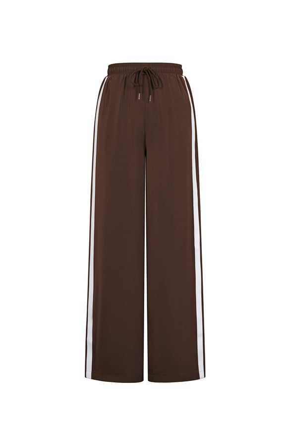 Pantalon en satin à rayures 2