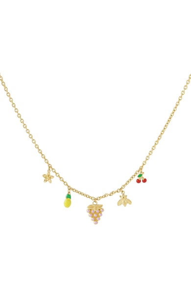 Fruchtige Charms Halskette h5 