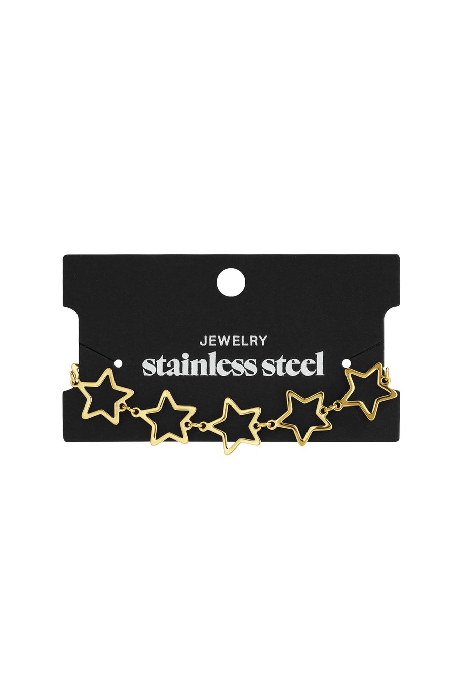 Edelstahl-Kettenarmbänder Star Casual Daily Simple Series Damenschmuck Bild3