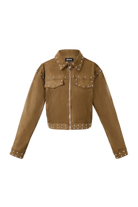 Suede Jacket Studs 2