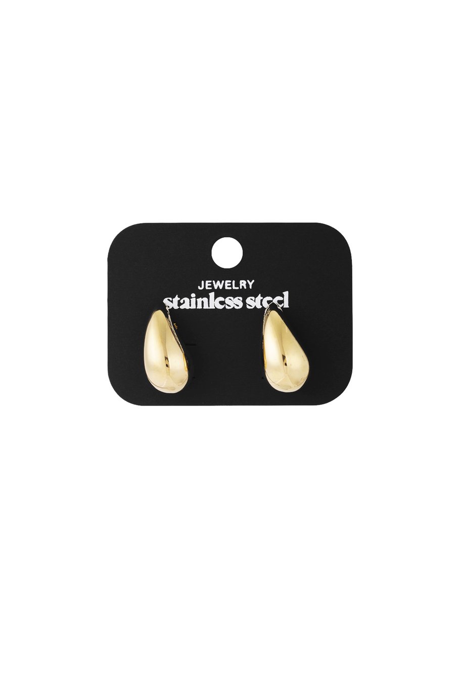 Drop earrings mini - Gold color Picture5