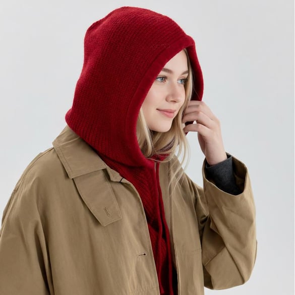 1 stuk veelzijdige gestreepte polyester dames wintersjaals 2