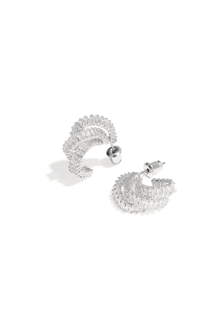 Kupfer Creolen Geometrische Elegante Weihnachten Luxuriöse Serie frauen schmuck Bild5