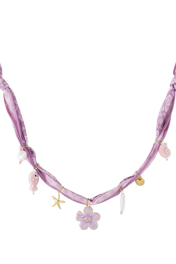 Colliers pendentifs en polyester Fleur Décontracté Quotidien Simple Série Bijoux pour femmes