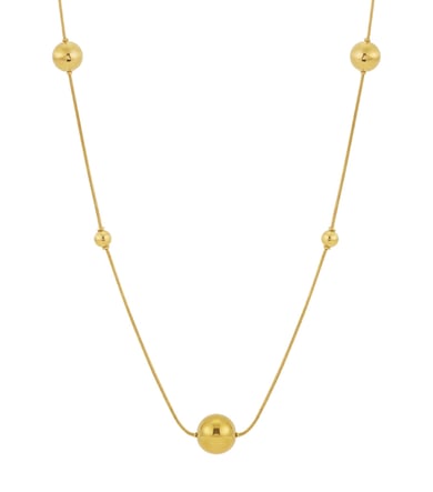 Bead long Necklace h5 
