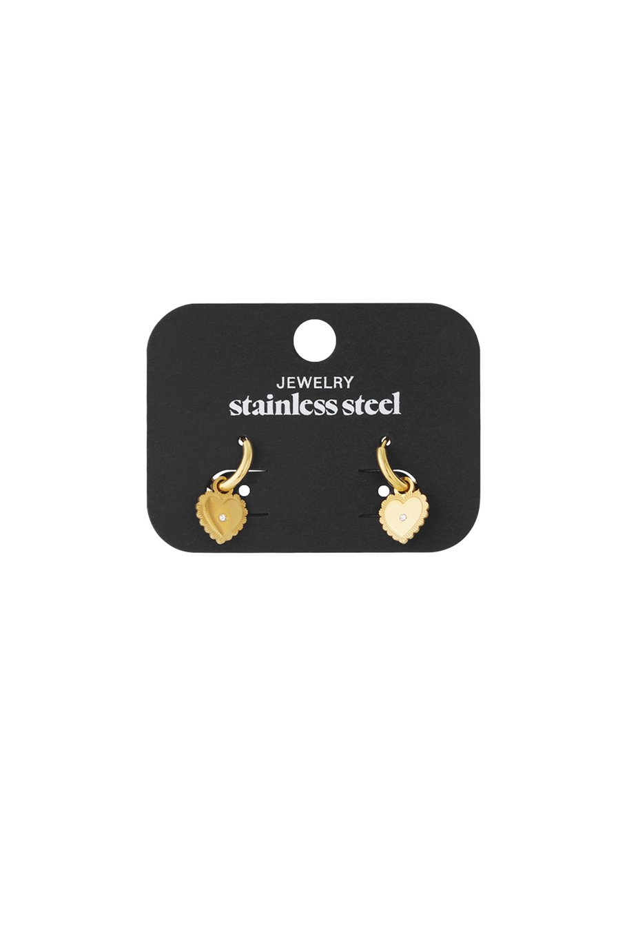Mini dot heart earrings h5Picture3